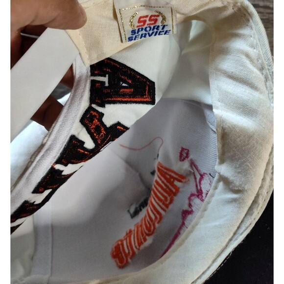 NHRA Hat Adjustable Vintage 90s Nationals Autolite Snapback Cap - Picture 7 of 9